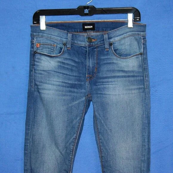 Hudson Krista Super Skinny Jeans Blue Size 28 - Picture 3 of 9